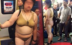 “Thảm họa nội y” xuất hiện trên tàu điện ngầm châu Á