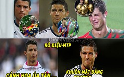 ẢNH CHẾ: Bí quyết thành công của Ronaldo, Giroud chửi Henry té tát