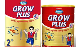 Dielac Grow Plus – Đặc chế cho trẻ suy dinh dưỡng thấp còi