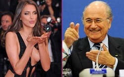 Irina Shayk tố fan Ronaldo “đặt điều” vụ cặp kè Blatter