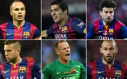 Barca thống trị danh sách cầu thủ xuất sắc nhất Champions League