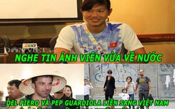 ẢNH CHẾ: Pep Guardiola sang Việt Nam xin chữ ký của Ánh Viên