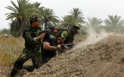 Chống IS, binh lính Iraq dựa cả vào dân quân
