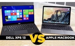 So sánh Macbook 12 inch và Dell XPS 13: Siêu mỏng, siêu di động
