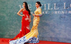 Sinh viên Trung Quốc dự lễ tốt nghiệp như liên hoan phim