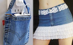 1001 cách “tái chế” quần jeans cũ