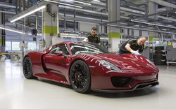 Porsche 918 Spyder chính thức ngừng sản xuất