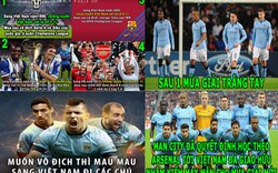 ẢNH CHẾ: Man City sang Việt Nam vì... chức vô địch Premier League