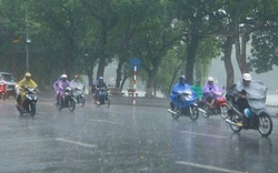Hôm nay, Hà Nội có mưa to, gió giật đến cấp 8