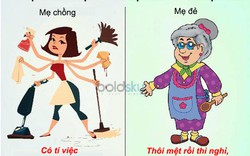 Sự khác biệt giữa mẹ chồng và mẹ đẻ