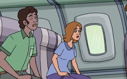 Clip ý nghĩa về việc ứng xử khi đi máy bay
