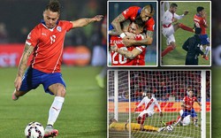 Copa America 2015: Người hùng Vargas đưa Chile vào chung kết