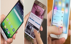 Bạn thích giao diện smartphone nào nhất LG G5, Galaxy S7 hay iPhone 6s?