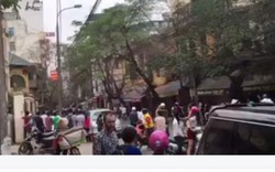 HN: Cảnh sát nổ súng giải tán đám đông gây sự trên phố