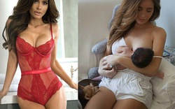 Mẫu nội y 1 con có dáng sexy được triệu người hâm mộ