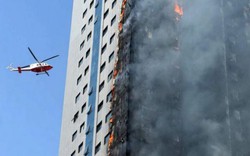 Cận cảnh máy bay trực thăng dập lửa, cứu người