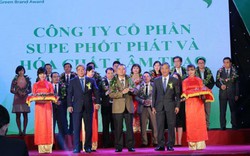 Công ty Lâm Thao tự hào được tôn vinh Thương hiệu Xanh 2015