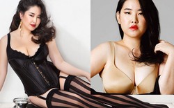 Vẻ đẹp siêu sexy của nàng mẫu béo duy nhất Hàn Quốc