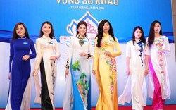 Hoa hậu Biển Việt Nam đội vương miện 100 viên ngọc trai