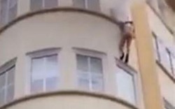 Người phụ nữ bán nude thoát chết khi rơi từ tầng 3 xuống đất