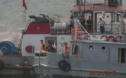 Cứu hộ thành công tàu cá Trung Quốc gặp nạn trên biển