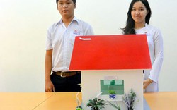 Học sinh lớp 10 sáng chế  nhà ở chống ô nhiễm