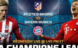 Link xem trực tiếp Atletico Madrid vs Bayern Munich