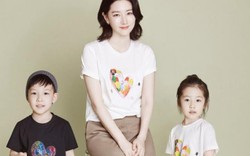 Fan "phát sốt" với loạt ảnh của 3 mẹ con Lee Young Ae