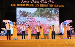 “Xuân Thành biển hát”, mở đầu năm du lịch biển Hà Tĩnh 2016