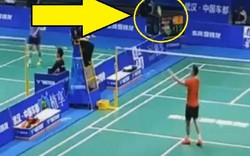 Pha cầu cực đỉnh của Tiến Minh khiến huyền thoại Lin Dan ném cả vợt