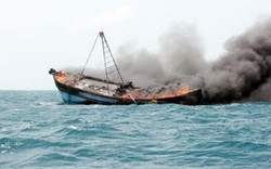Nổ bình gas tàu cá trên biển Hoàng Sa, 2 ngư dân tử vong