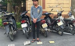 Siêu trộm nhanh tay "cuỗm" 9 xe máy trong dịp nghỉ lễ