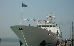 Tàu huấn luyện bảo vệ bờ biển Hàn Quốc cập cảng Tiên Sa