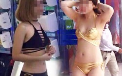 Báo châu Á xôn xao vụ mẫu Việt mặc bikini PR siêu thị