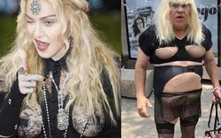 Madonna phản ứng mạnh mẽ vì bị chê "già mà hở hang"