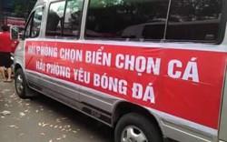 Những tấm băng-rôn phản cảm và khó đỡ của CĐV Hải Phòng