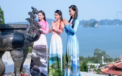 Top 36 Hoa hậu Biển khoe eo thon trong tà áo dài