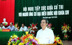 Trưởng Ban Kinh tế TƯ Nguyễn Văn Bình tiếp xúc cử tri tại Quảng Bình