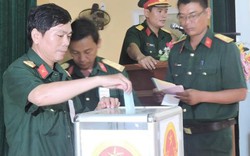 Những cử tri đầu tiên ở Quảng Ngãi đi bầu cử sớm