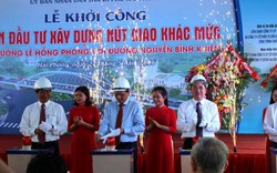 Hải Phòng: Khởi công xây dựng cầu vượt, xóa bỏ "điểm đen" ùn tắc