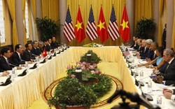 Chủ tịch nước Trần Đại Quang hội đàm với Tổng thống Obama