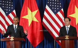 Mỹ - Việt: Ký kết nhiều văn kiện tại Phủ Chủ tịch