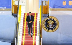 10 phút “đóng cửa sân bay” hồi hộp đón Tổng thống Obama