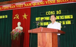 Đà  Nẵng: Lần đầu tiên có trường học mang tên Hoàng Sa