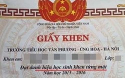 Thu hồi gần 150 giấy khen "từng mặt"