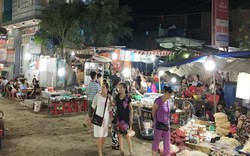 Đủ loại hải sản tươi ngon ở chợ đêm Lý Sơn