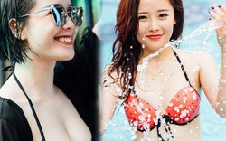 Thiếu nữ nóng bỏng "thiêu đốt' tiệc bể bơi ở Hà Nội