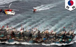 Hàn Quốc điều quân trấn áp tàu cá Trung Quốc