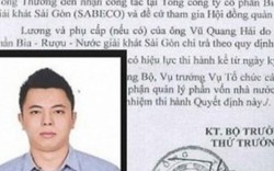 Con trai ông Vũ Huy Hoàng thu nhập tiền tỷ tại Sabeco