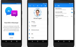 Dùng Facebook Messenger làm ứng dụng quản lý SMS